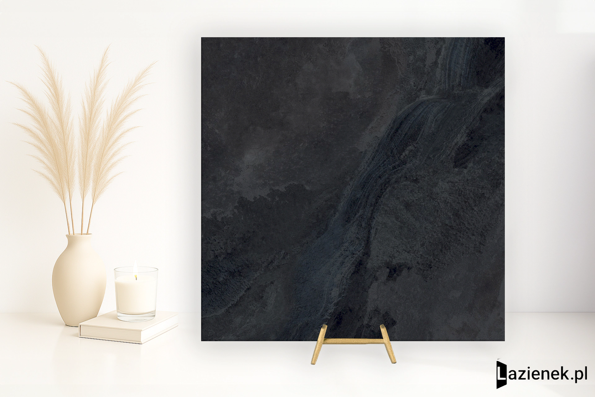 La Fabbrica Ava Deep Stone Blue matowa 60x60 cm gr. 9 mm - płytka rektyfikowana / (L)204033
